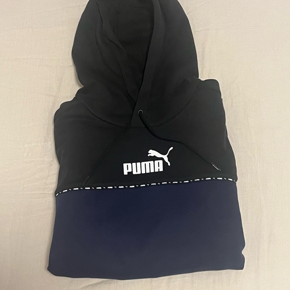Puma Black and Blue Hoodie